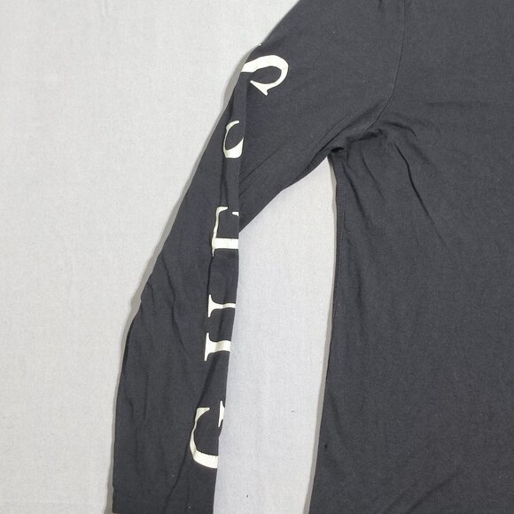 Guess long sleeve T-shirt men's size XL slim fit black with graphic design - Picture 6 of 9